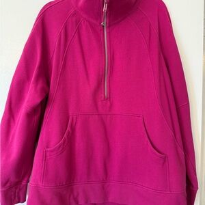 Lululemon Scuba Oversized Funnel-Neck Half Zip